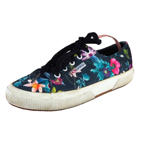 Superga Women Size 6.5 M‎ Multicolor Skateboarding Fabric - Picture 1 of 8